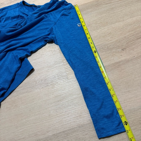Kuhl Engineered Crew Vibrant Blue Men’s Long Sleeve Tee XXL Hiking Outdoor - Picture 6 of 12